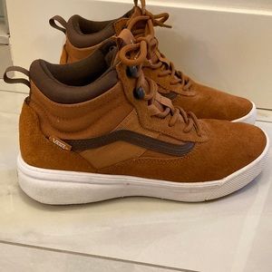 Vans Brown Suede High Tops